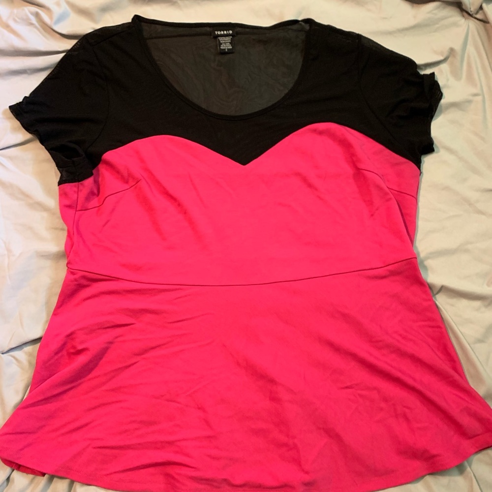 Torrid Peplum Top Size 2